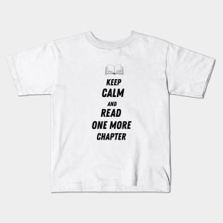 Keep Calm And Read One More Chapter Face Mask  Book Lovers Gifts, Reading Gifts, Readers Holiday Gifts Bookworm Kids T-Shirt